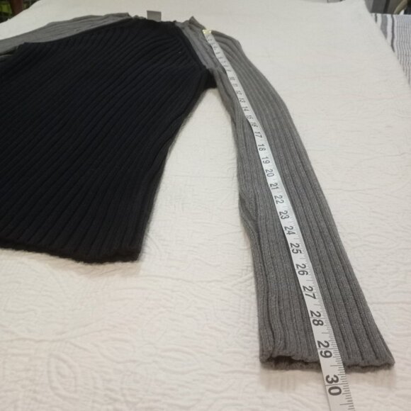 A|X Armani Exchange Trademark  Cotton Blend Men's Black And Gray Sweater. Size S - Picture 7 of 11